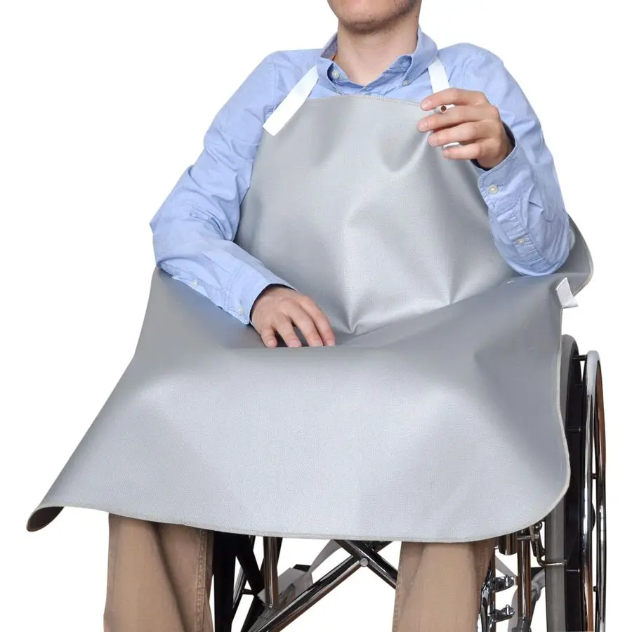 

Фартук для курильщиков из особо прочного и огнестойкого материала, легко чистится, легкий, прочный и гибкий, серый, 30 x 34, сделано в [страна производства]