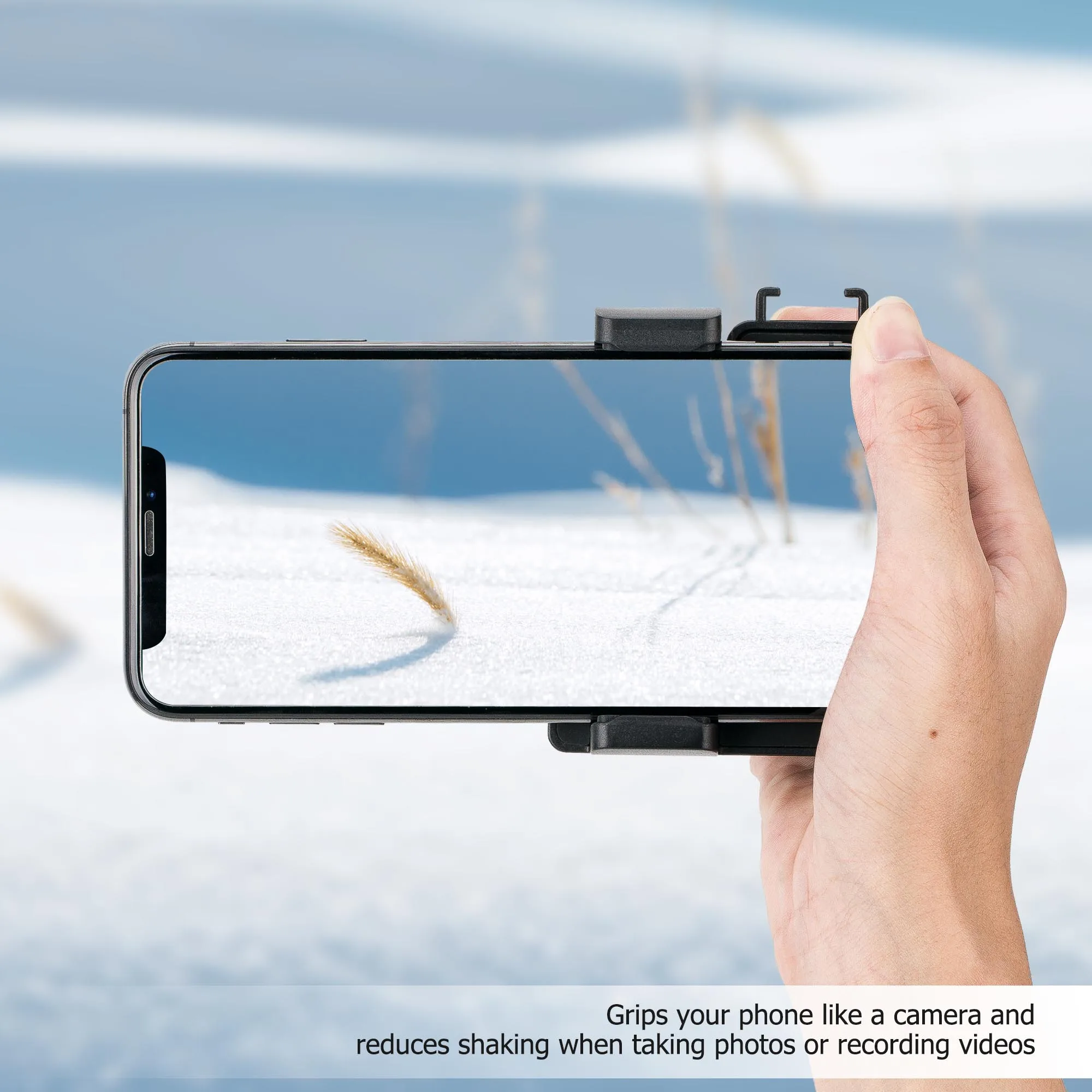 Từ Xa Không Dây Kẹp Điện Thoại Cho Vlog Quay Phát Trực Tiếp, Giày Lạnh Trên Đèn LED Micro 1/4 "-20 Nữ Ren Trên Chân Máy