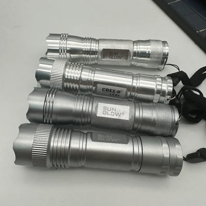 

Aluminum Alloy Flashlight Classic Q5 LED Beads, Two Styles and Four Styles Randomly Sent for Clearance