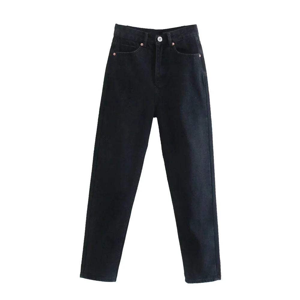 2024 Zarb Spring/Summer New Women's Style Versatile Casual Loose Comfortable Straight leg Jeans