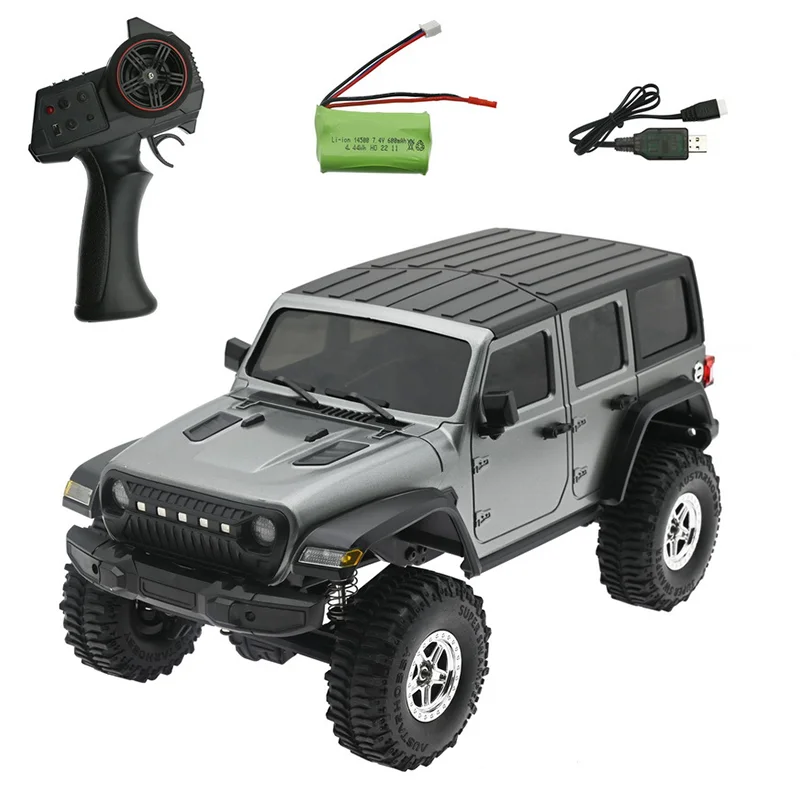 1:18 MN AX8560 Rc Car 2.4G Full Scale Wrangler Climbing Car Remote