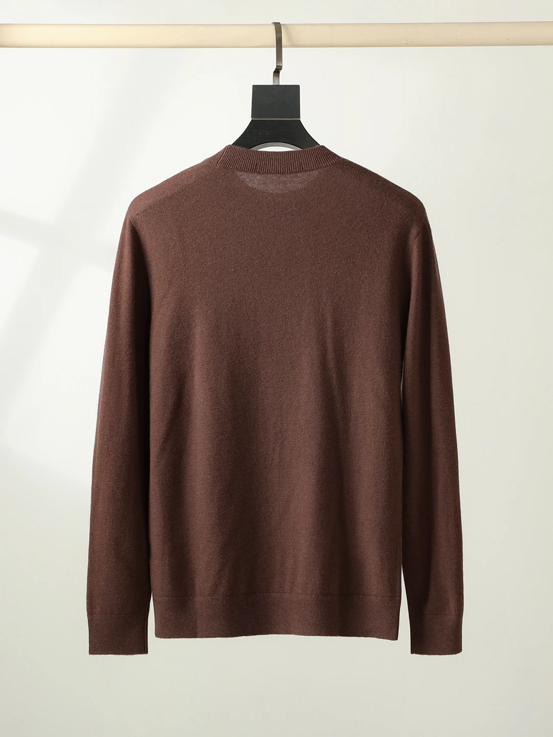 

00% Wool Casual Men's Knitwear round Ne Pullover Soft Warm Autumn Winter Faion Comfortable Breathable Long Sve Sweater