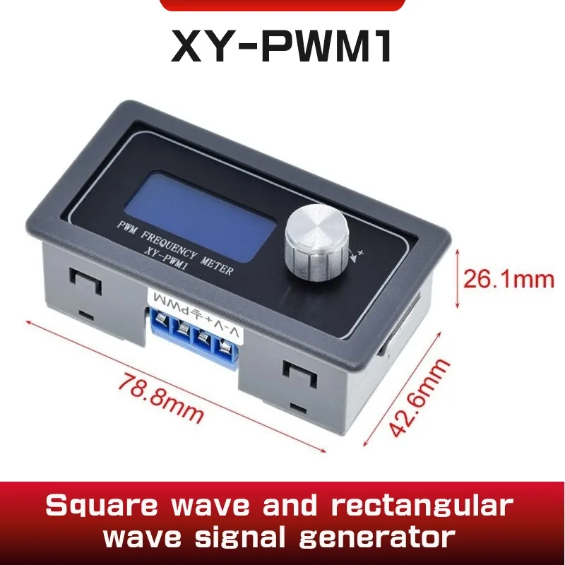 Dual System PWM XY-PWM1 Pulse Frequency Signal Generator Duty Cycle Adjustable Module Square Wave Rectangular Signal Generator