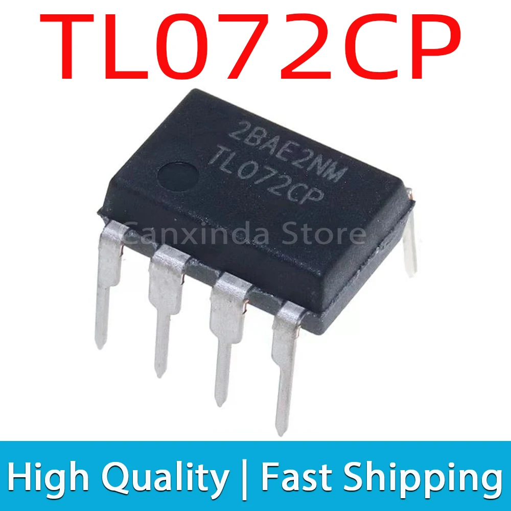 

5pcs TL072CP DIP-8 TL072 Dual Operational Amplifier New and Original IC Chipset