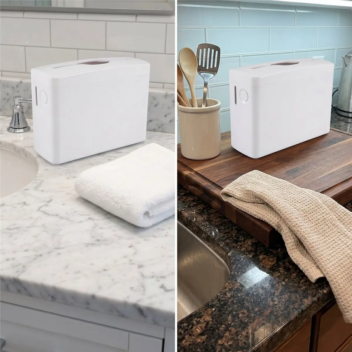 828 Paper Towel Dispenser Countertop,Bathroom Hand Towel Dispenser Commercial Multifold Trifold Paper Towels Dispenser White