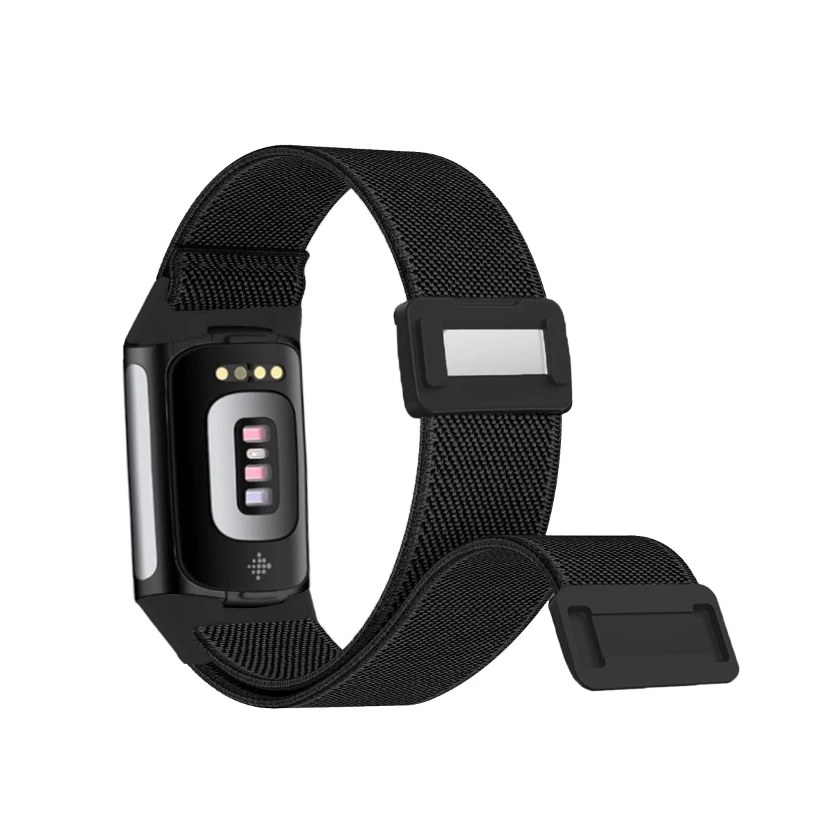 Nylon Band for Fitbit Charge 6 5 Sport Stretchy Breathable Replacement Wristband Fitbit Charge 5 for Women Men Correa Pulseira