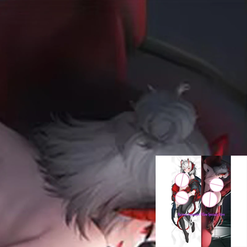 

Dakimakura Anime W Double-sided Print Life-size Body Game Pillow Cover Bedding