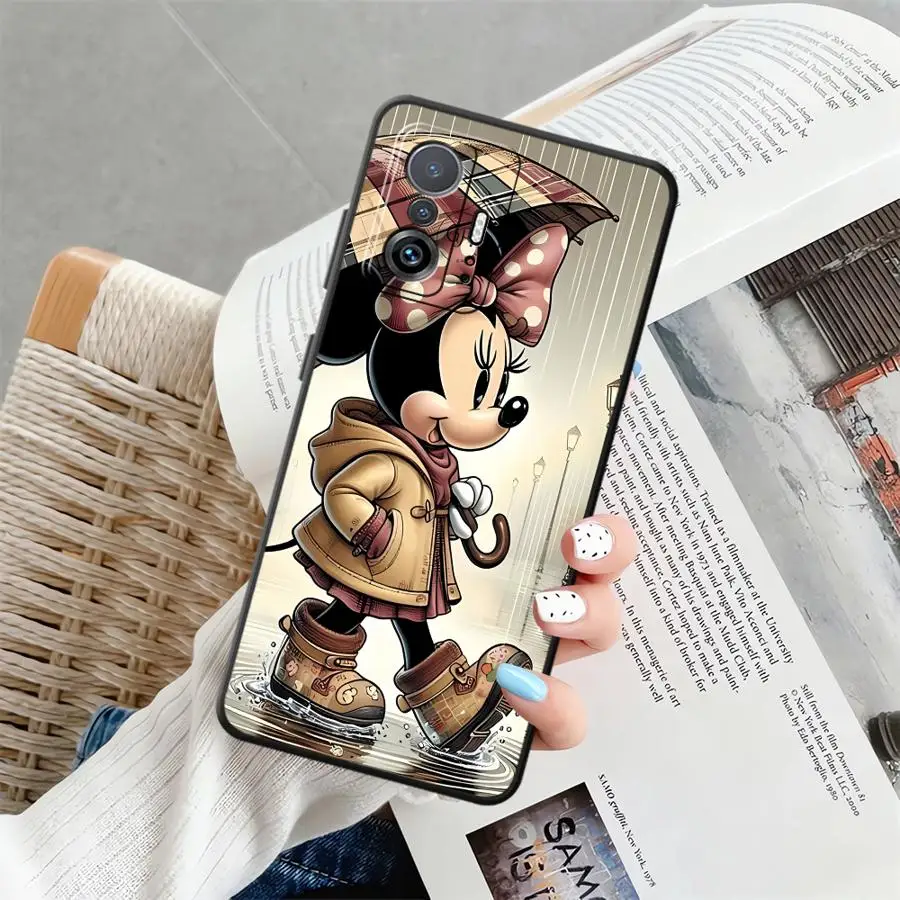 เคสโทรศัพท์ลายมิกกี้มินนี่เมาส์จากดิสนีย์ สำหรับ Xiaomi Mi 9T 10T 10 11 13 Lite 9 11T 14 Pro 13 CC9Pro
