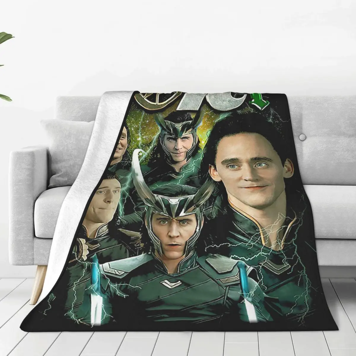 

Одеяло Tom Hiddleston, Фланелевое переносное легкое покрывало с принтом актера, для кровати, офиса, плюшевое тонкое покрывало