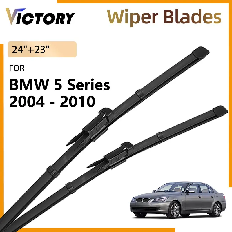 

For BMW 5 Series E60 E61 2004 - 2010 Sedan Touring 2009 2008 2007 2006 2005 Car Front Wiper Blade Windshield Windscreen Brushes