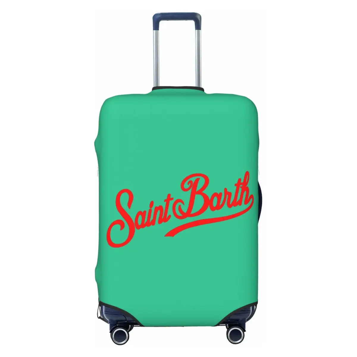 

Custom Cute S-saints B-barths Luggage Cover Protector Elastic Travel Suitcase Covers