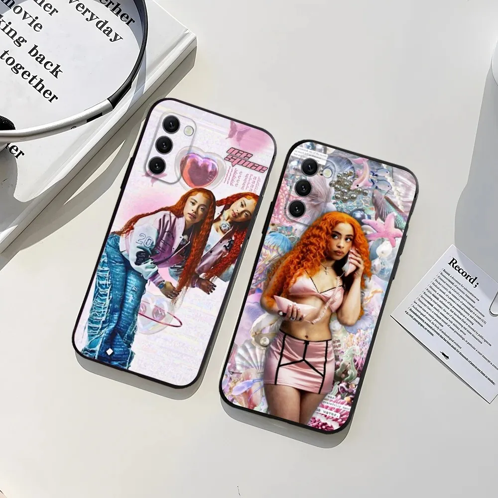 

I-Ice Spice Singer Phone Case For Samsung Galaxy A13,A21s,A22,A31,A32,A52,A53,A71,A80,A91 Soft TPU Protective Cover