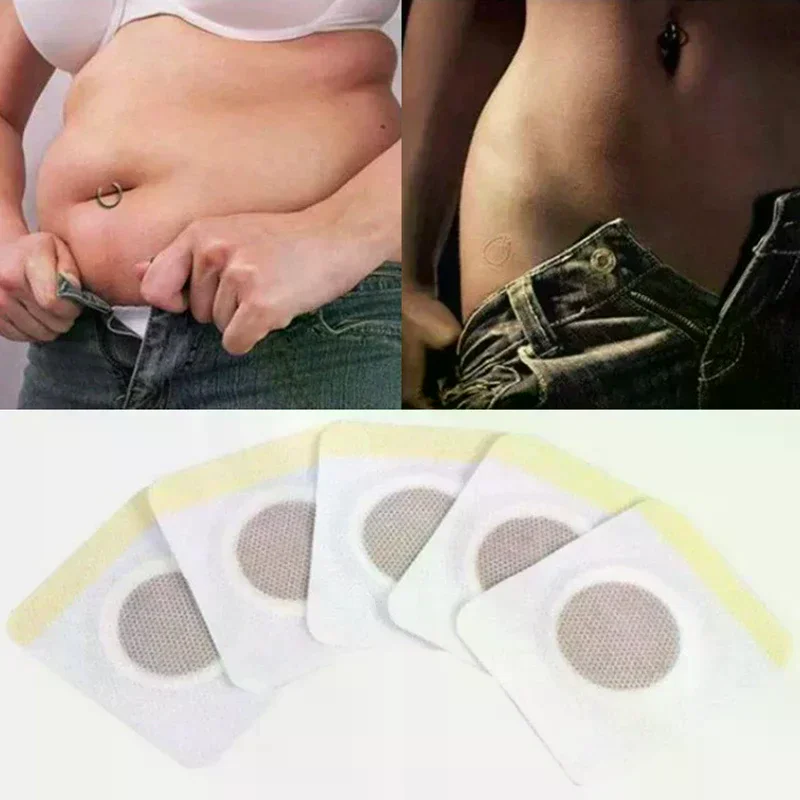 40Pcs Body Shaping Patches Fast Burning Fat Lymphatic Improve Stomach Belly Slimming Stickers For Female Male Reduce Swelling