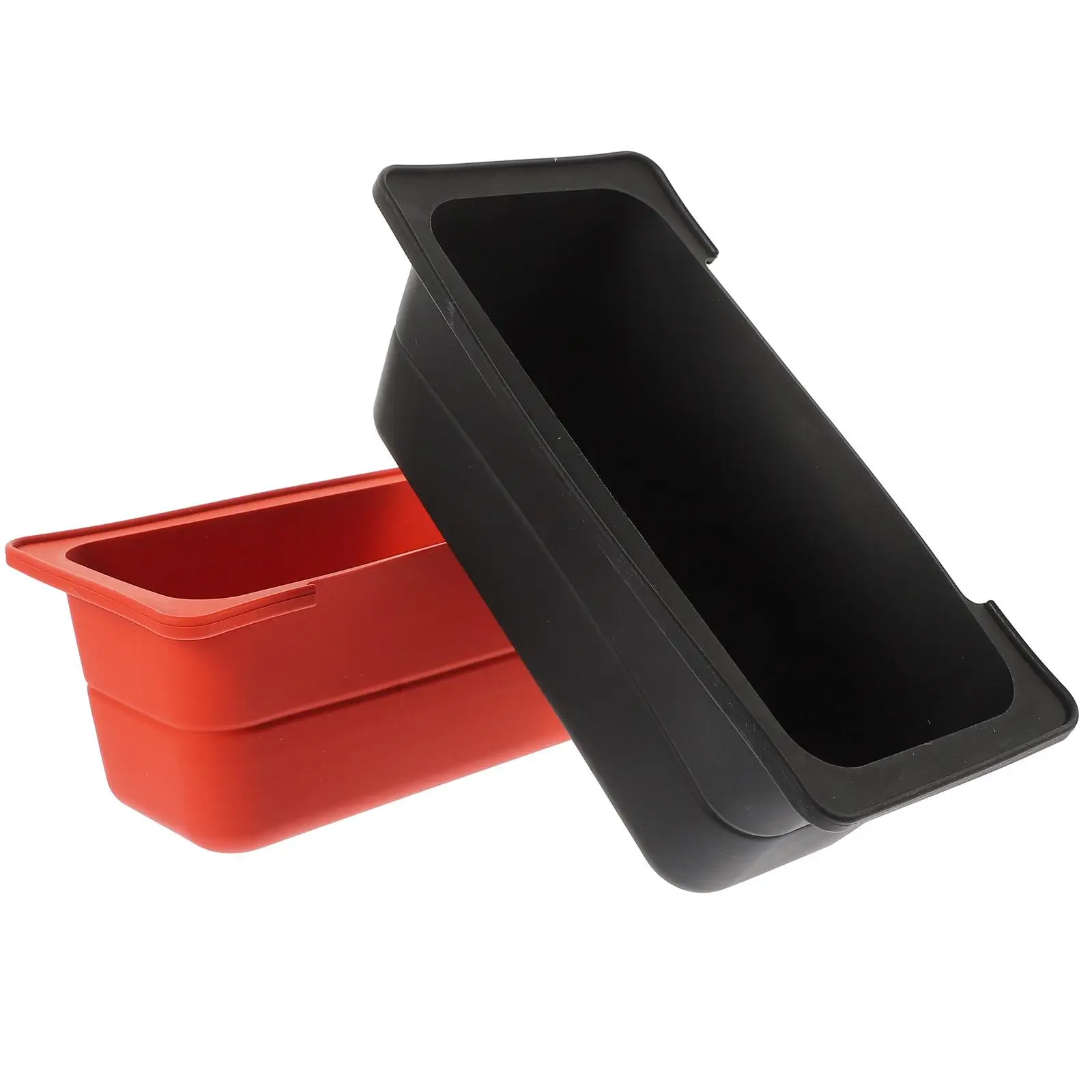 

2Pcs Silicone Grease Liner Blue Red Drip Pan Cup Reusable Catcher Non Leak Easy Clean BBQ Kitchen Bar Accessories