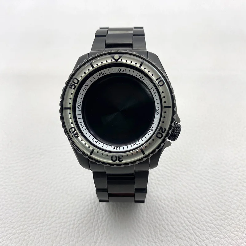 Mod NH35 SKX007 Watch case and Band Sets Fits NH34 NH35 NH36 4R 7S Movement Sapphire Glass NH35 Case Strap Kits Customizable