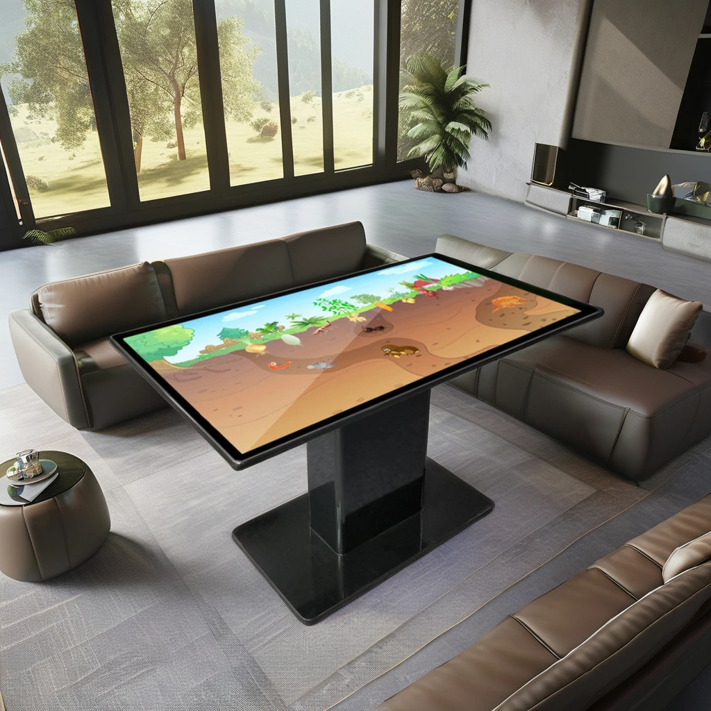 43-65 Zoll Android Windows System Smart Couchtisch Interactive Touch Game Table Restaurant