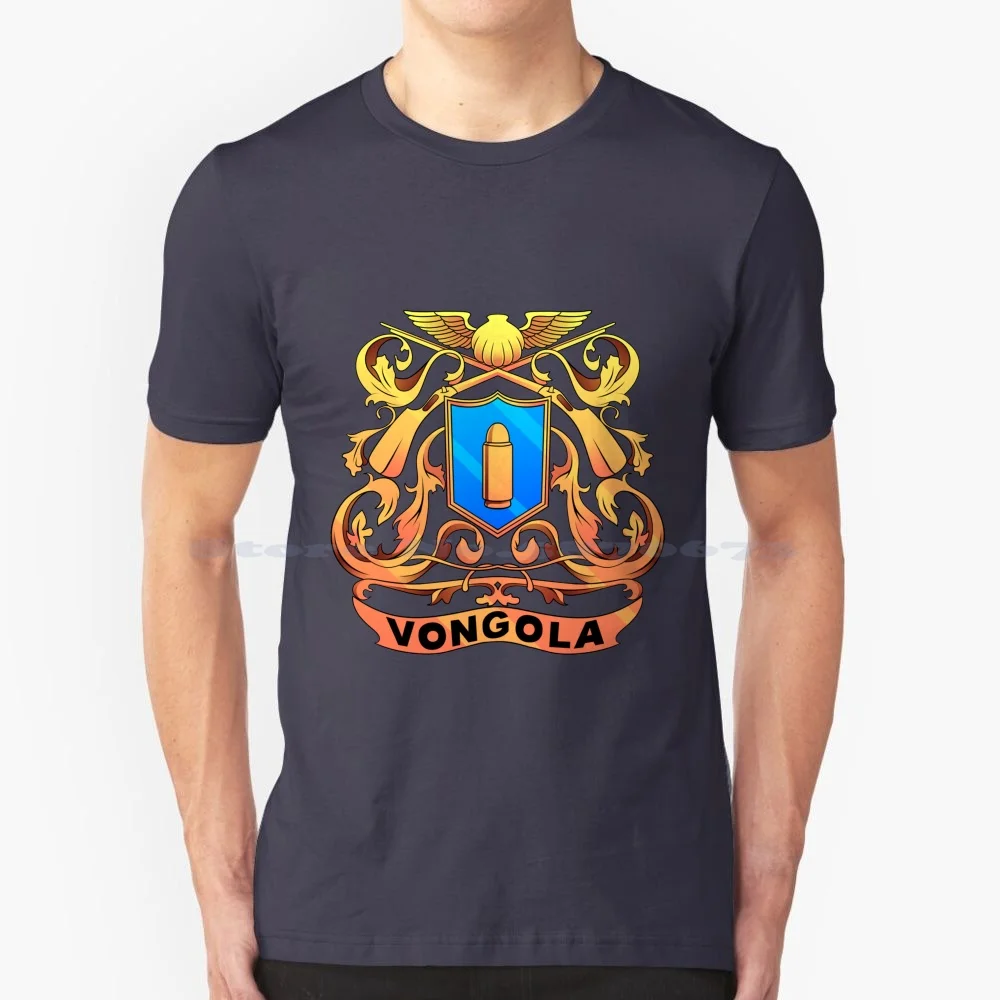 Vongola Emblem T Shirt 100% Cotton Tee Katekyo Hitman Reborn Khr Vongola