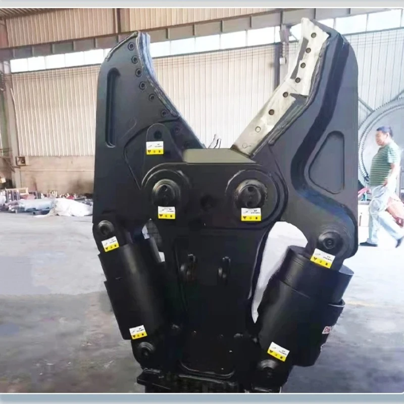 High Quality Hydraulic Shear Demolition Attachment Manufacturer Hydraulic Shear Rotate Tree Cutting Shear for Concrete Breaking