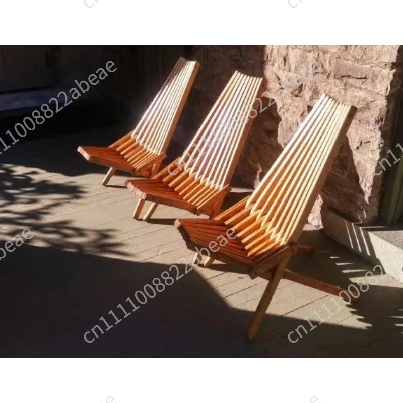 New ArrivalOutdoor Bamboo Beach Chair, Portable Folding Chair for Vehicles, New Design 1 pcs