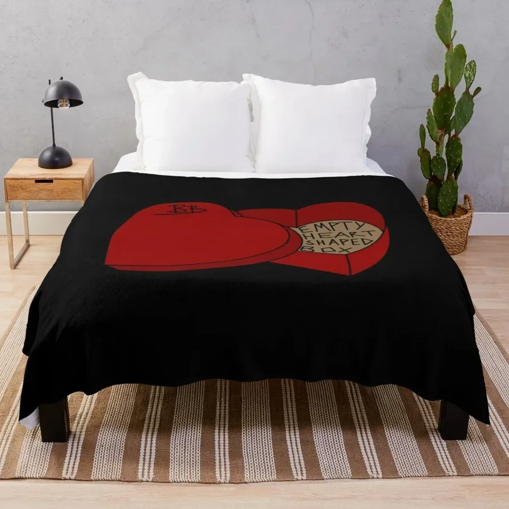 

Empty Heart Shaped Box -Benson Boone (red version) Throw Blanket Modern Design Soft Blanket for Home Decor