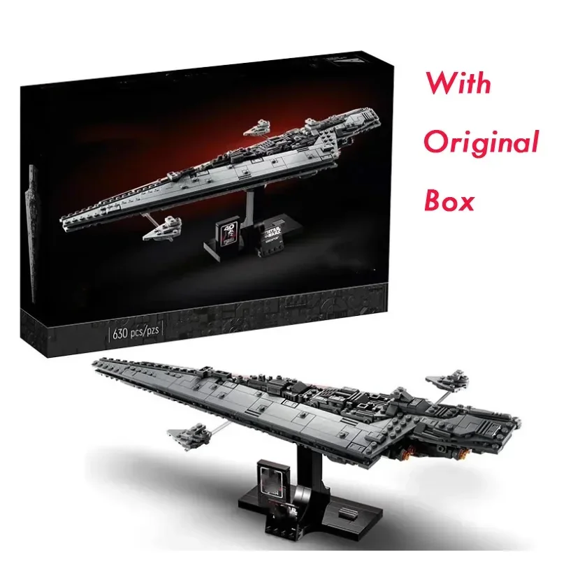 2024 Compatible 75356 Executor Super Destroyer Building Blocks 630pcsของเล่นเด็กวันเกิดคริสต์มาสของขวัญ