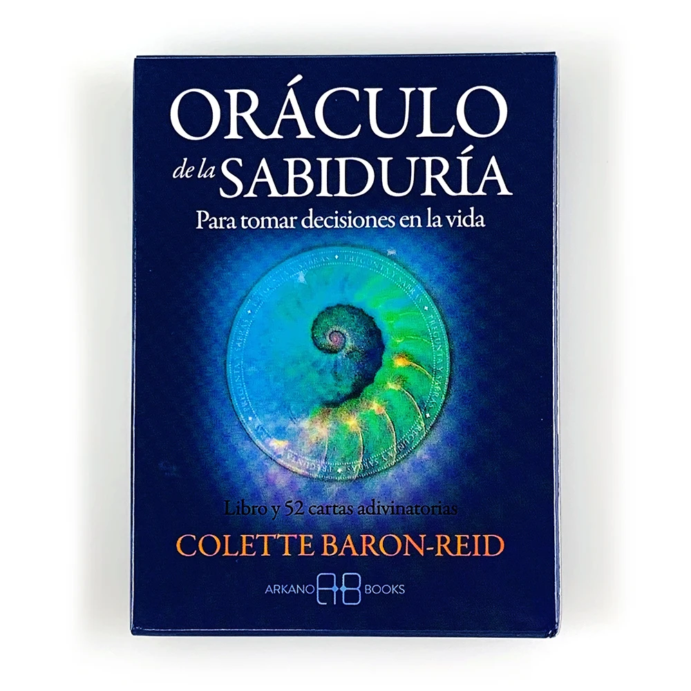 Oráculo De La Sabiduría Oracle Cards Version espagnole Jeu de cartes de divination et de sagesse pour collectionneurs et cadeaux