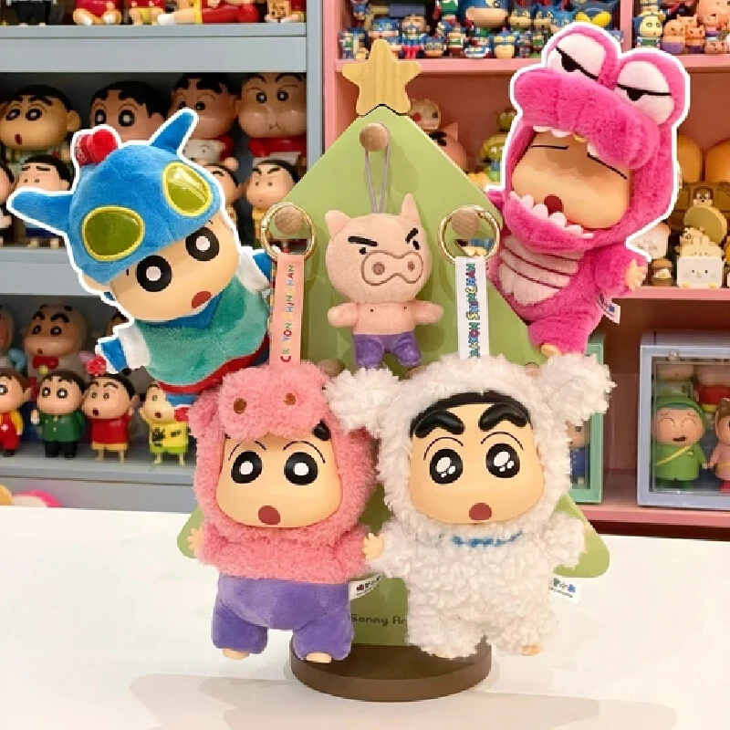 

Оригинальный Kawaii аниме карандаш Шин Чан слепая коробка брелок милый мультяшный автомобильный брелок кулон школьный рюкзак украшения подарки на день рождения
