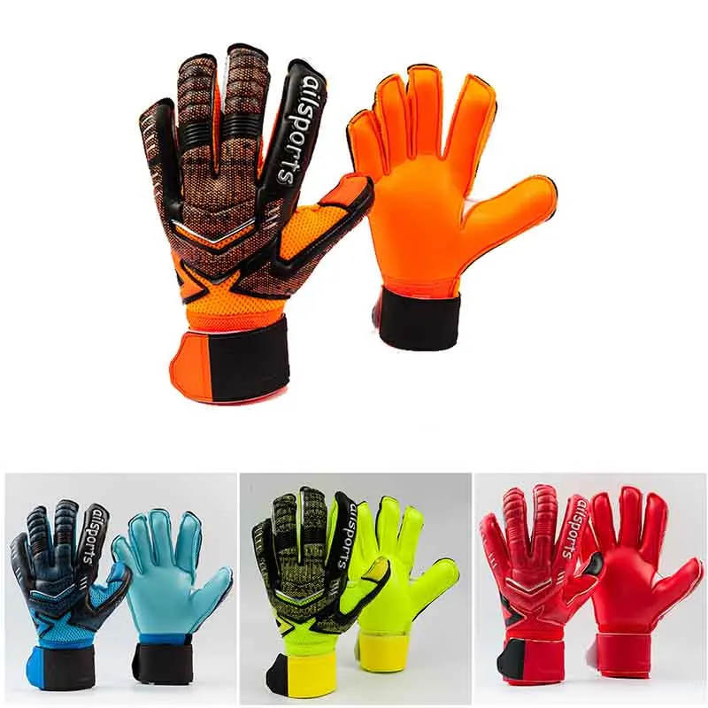 Unisex Professional Soccer Goalkeeper Gloves Full Finger Gloves For Cycling Bicycle Bike Ski Outdoor Camping Hiking Sports Prote