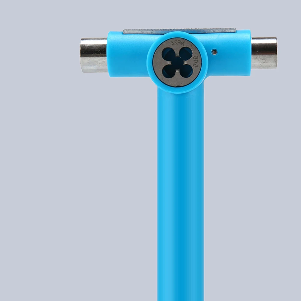 

T-shaped Sleeve Skateboard One Multi-function Heavy Duty Steel Durable ABS Portable T Tool Fits Pockets Easily Change