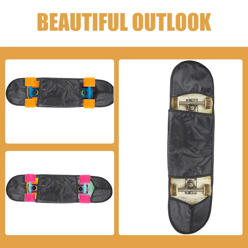 

Skateboard Holder Drawstring Bag Adjustable Snowboard Shoulder Strap Black Bags for Skateboards