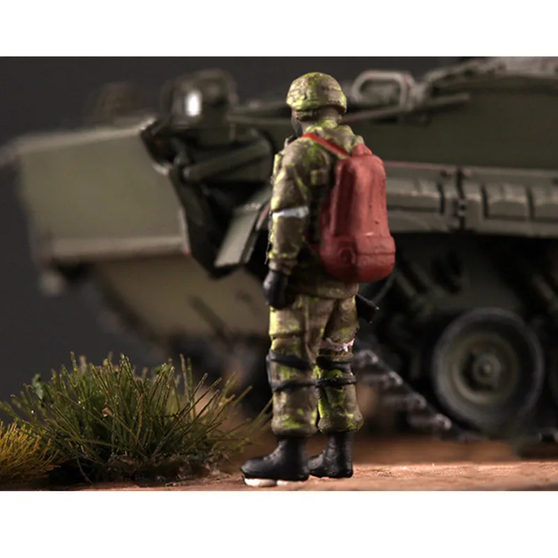 1/72 Bilancia Modello Esercito Russo Rosso Zainetto Comandante 1 pz Soldato Action Figure Giocattoli Scena FAI DA TE Accessorio Bambole Collezione Regali