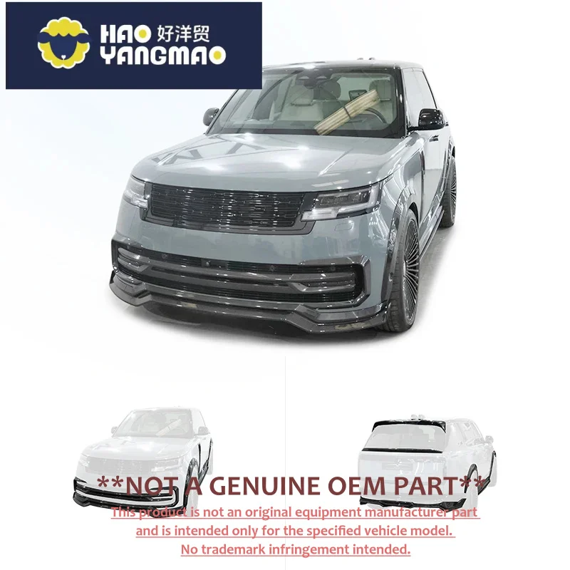 Customized Car Modification with Front Bumper Front Lip Rear Diffuser Suitable for Land Range Vogue Body Kit Upgrade