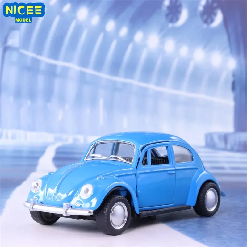 1:36 1967 Volkswagen Beetle Vintage car High Simulation Diecast Car Metal Alloy Model Car Children's toys collection gifts A136