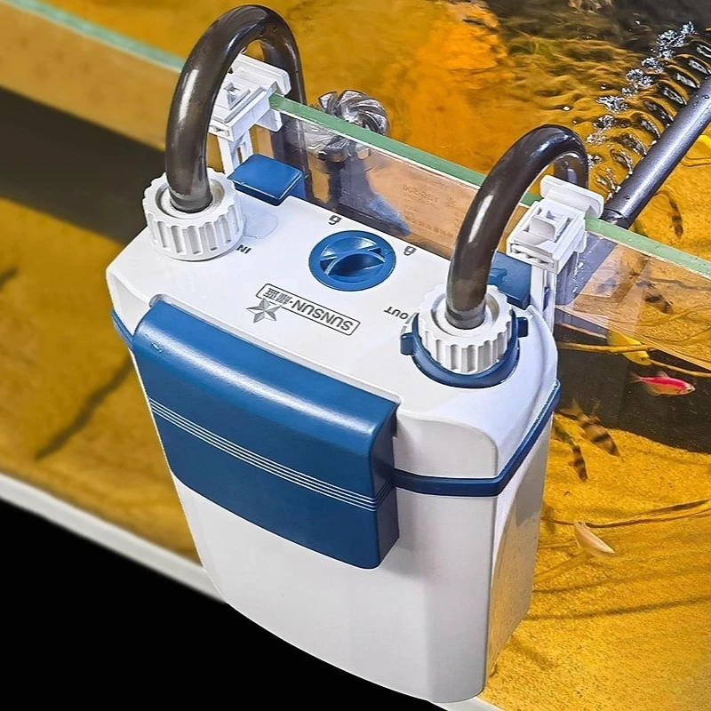 

Настенный фильтр для аквариума, бесшумный внешний подвесной фильтр для аквариума, большой поток, сосащие фильтры для аквариума, циркуляционные фильтры для чаши для рыбы