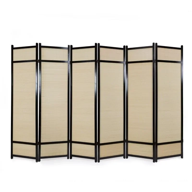 Retro Chinese Folding Screen Room Divider Wooden Partition for Living Room Study Tea House Entrance Decor Mobile Privacy