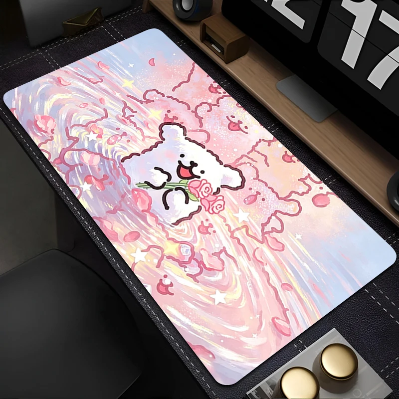Speed Mouse Pads High-Quality Computer Mousepad Designed specifically Cute Line Puppy Cartoon desk mat Gaming Keyboard Mouse Mat