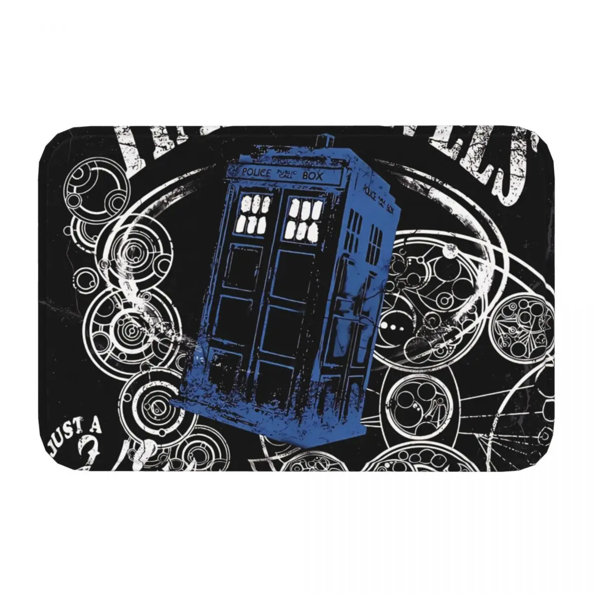 Time Travels Bedroom Mat Rug Home Doormat Kitchen Carpet Outdoor