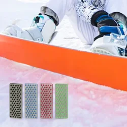 4pcs Snowboard Ski Edge Bevel Tuning 240/360/500/1000 Grit Metal Multi Functional Portable Edge Trimmer Edge Polishing Tool
