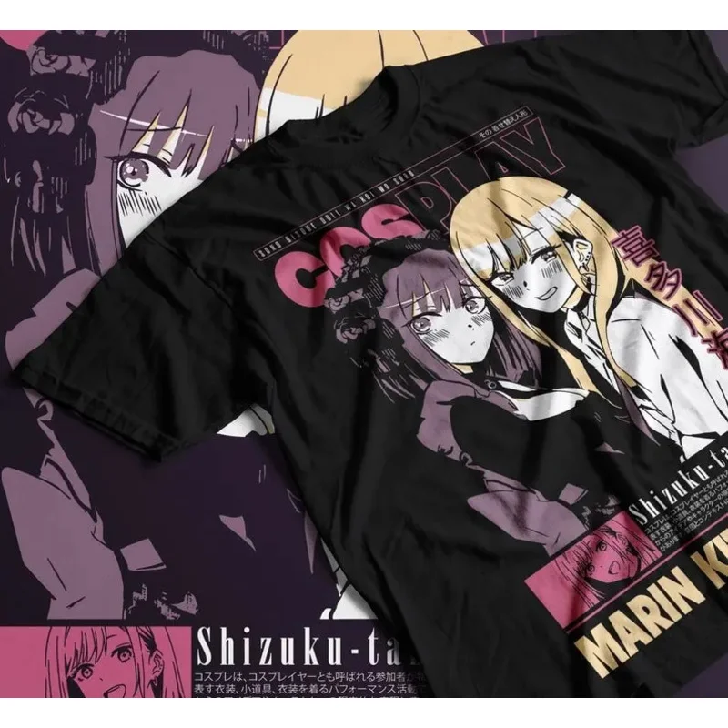 

Unisex My Cosplay Darling Anime T-Shirt, Sailor Manga Waifu Graphic Tee Shirt
