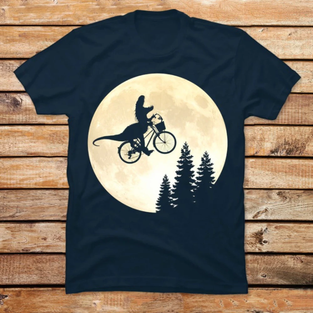 الرجال ملابس الرجال تي شيرت للجنسين عادية ديناصور الدراجات طباعة تي شيرتات قصيرة الاكمام عادية طاقم الرقبة الصيف نسيج متماسكة #3