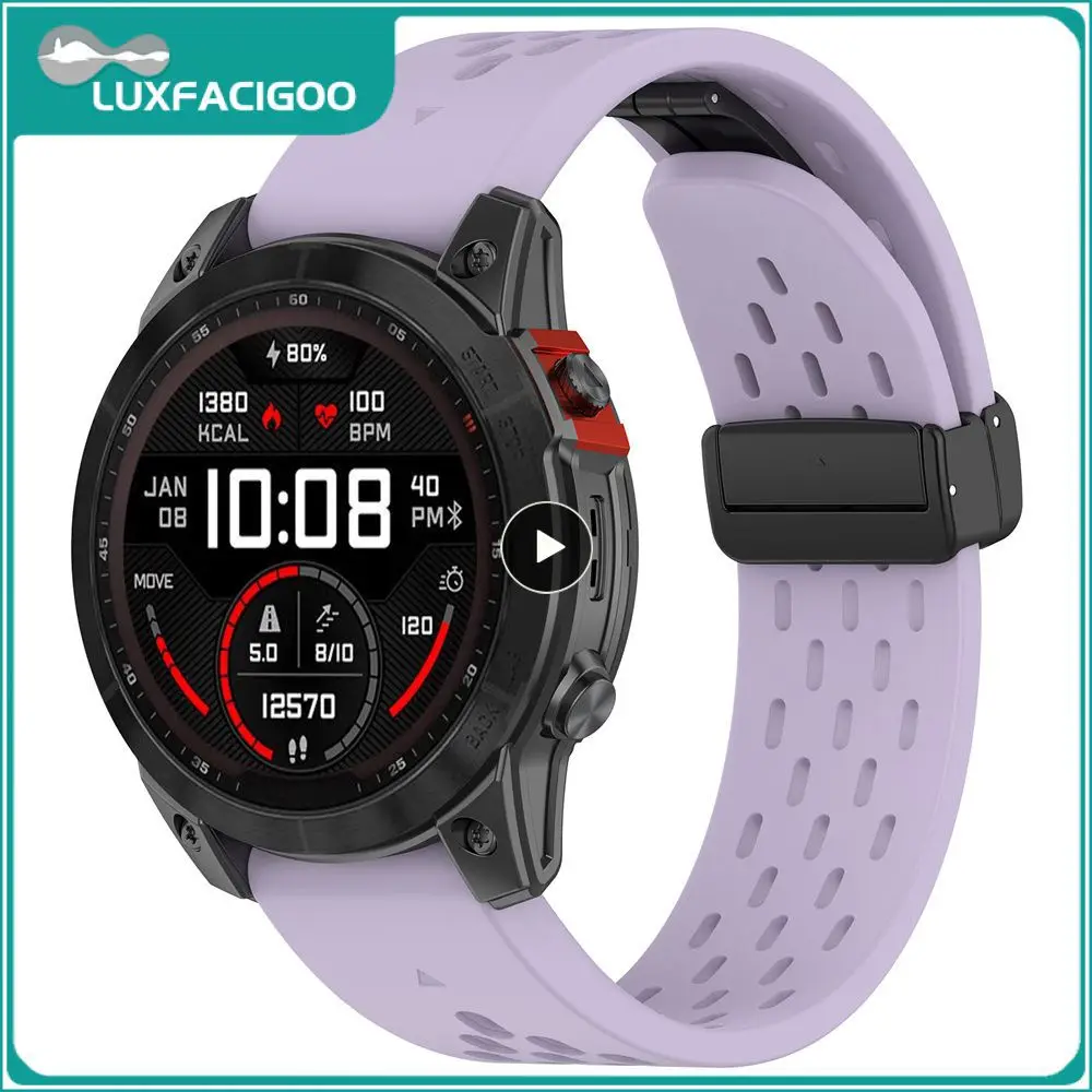 Applicable To Garmin For For Garmin Fenix 7pro Silicone Strap For Garmin Fenix 7pro For Garmin Fenix 7 Smart Watch Silicone