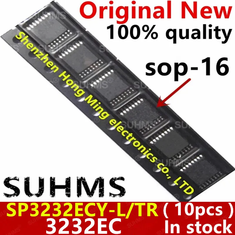 

(10piece)100% New SP3232ECY-L/TR SP3232ECY 3232ECY 3232EC sop-16