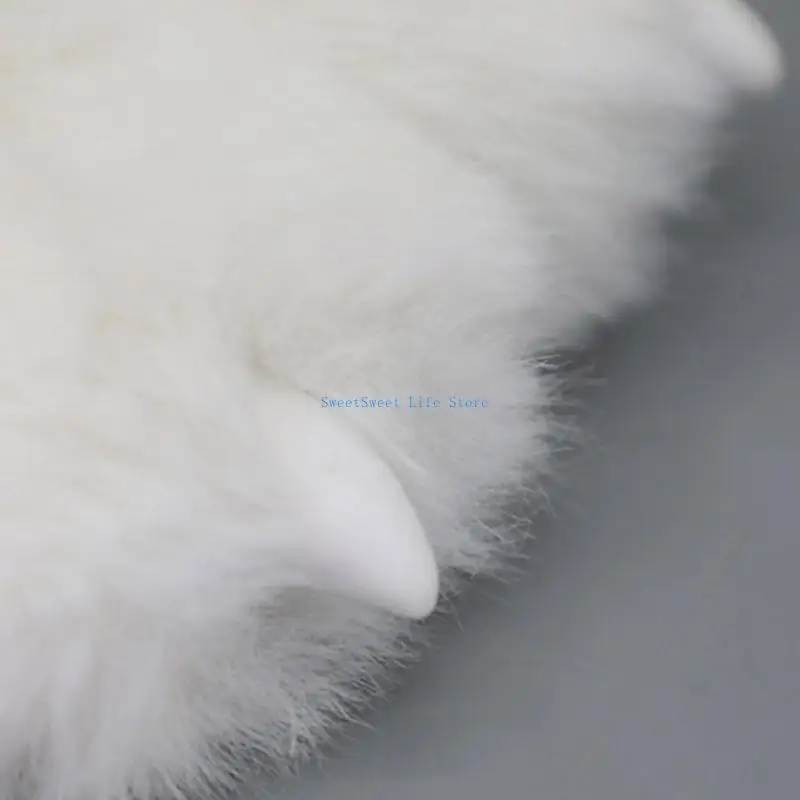 

D5QB Set of 8 Detailed Resin Animal DIY Crafting Supply Fursuit Accessories