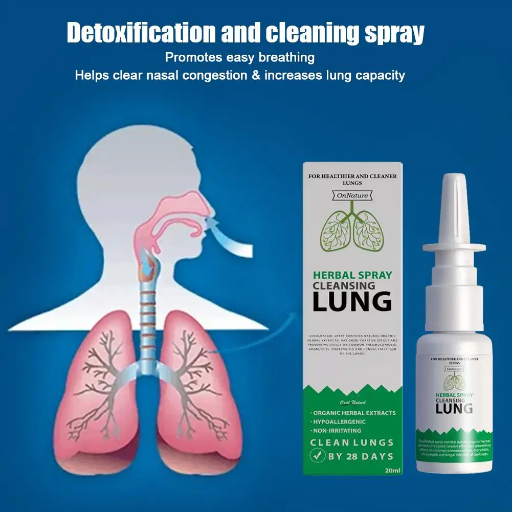 20ml Chinese Herbal Nasal Spray Cure Chronic Rhinitis Sinusitis Treatment Smell Refreshing Nose Spray Anti-snore Health Care