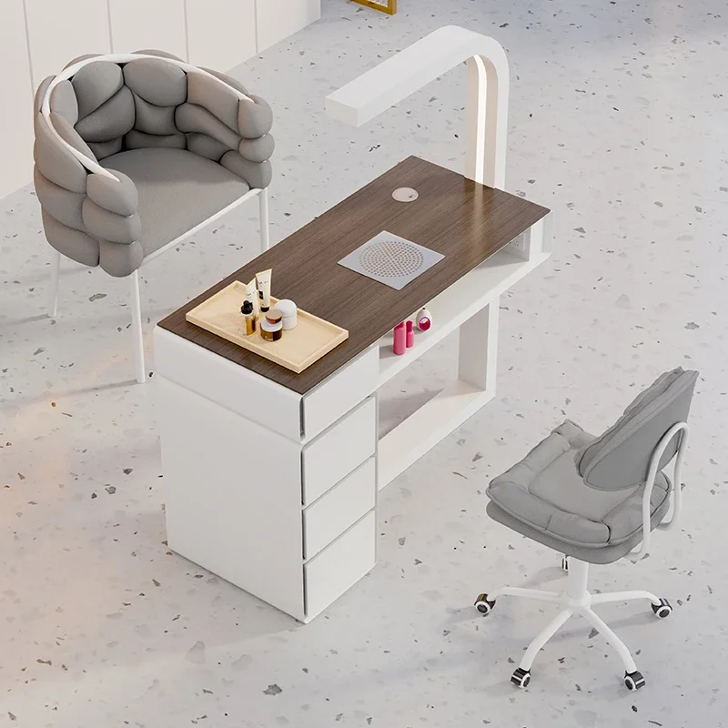 

Mesa Manicure Table Portable Nail Desk Table Pedicure Chair Vanity Vanity Office Nail Tech Tablet Mesas Lettino Osteopata