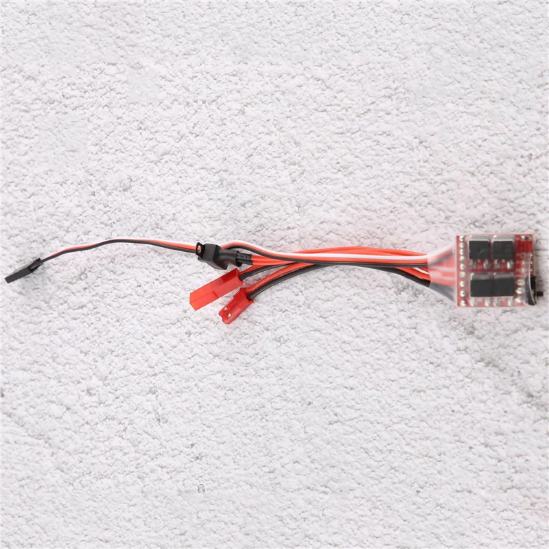 B49B-RC ESC 30A 4-8V Brush Motor Speed Controller 1/16 1/18 For Climbing RC Car Ship Tank Mini 4Wd WPL Car