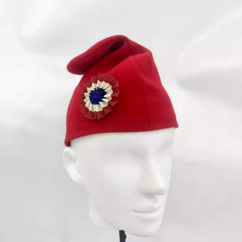 Red Bonnet Phrygien Rouge Bonnets De La Liberte French Revolution Schtroumpf Hat Liberty Cap Jacobin