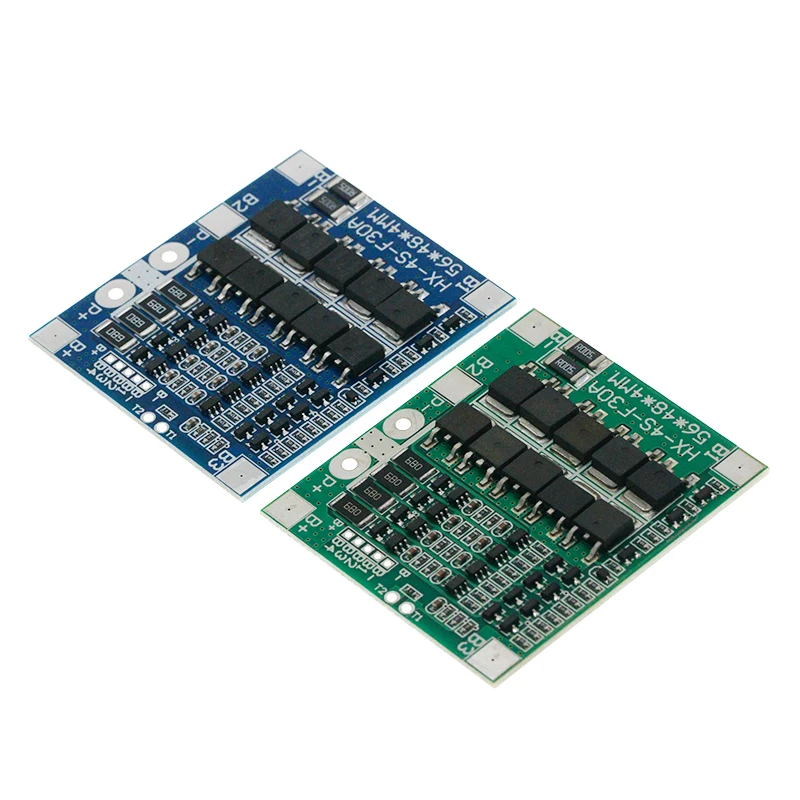 BMS 4S 3.2V 3.7V 30A LiFePO4 / Lithium Battery Charge Protection Board 12.8V 14.4V 18650 32650 Battery Packs With Balance