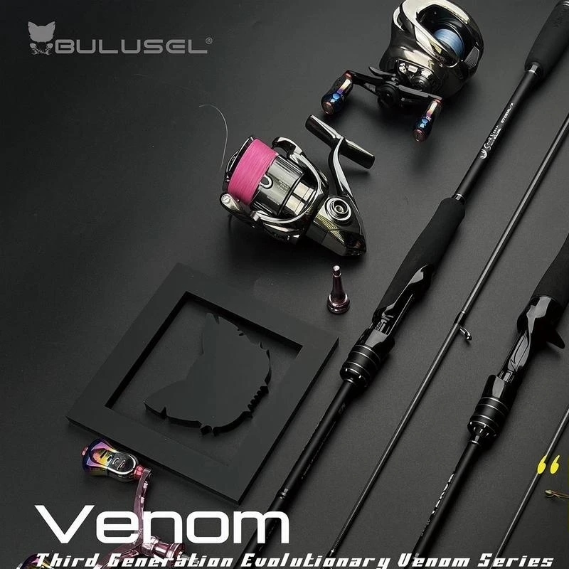Caña Bulusel Venom Casting/Spinning – Largo alcance para lubina - imagen 4