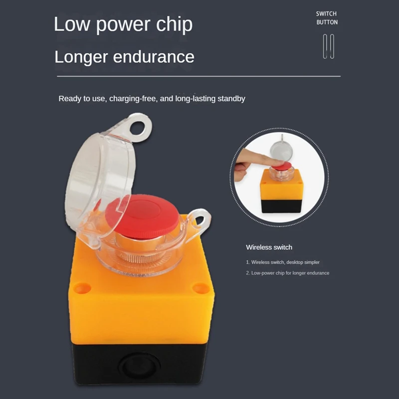 Настольный компьютер, ПК, беспроводная кнопка включения питания «сделай сам», персонализированный включение питания, беспроводной пульт дистанционного управления, ПК переключатель, простой в использовании